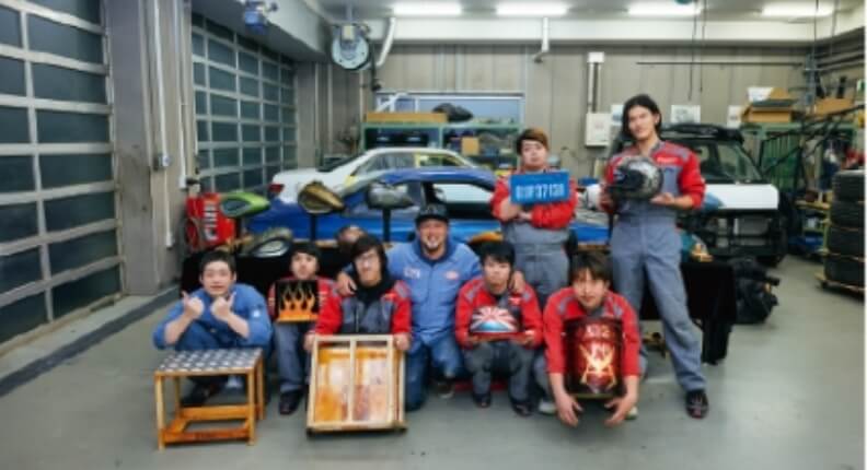 北陸唯一の車体整備。GIAでしか受けられない特別授業